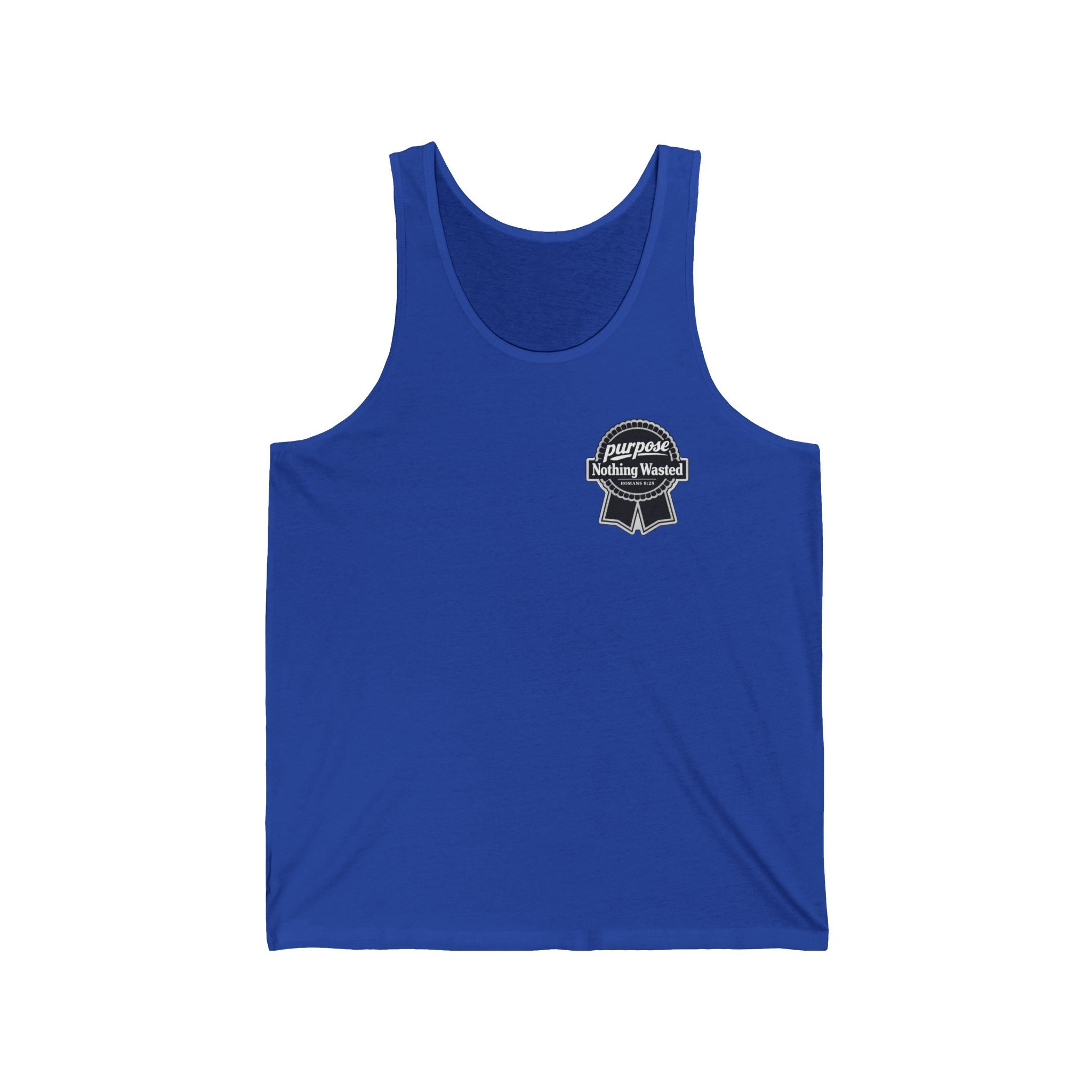 Purpose "Nothing Wasted" Badge Ribbon Graphic Tank
