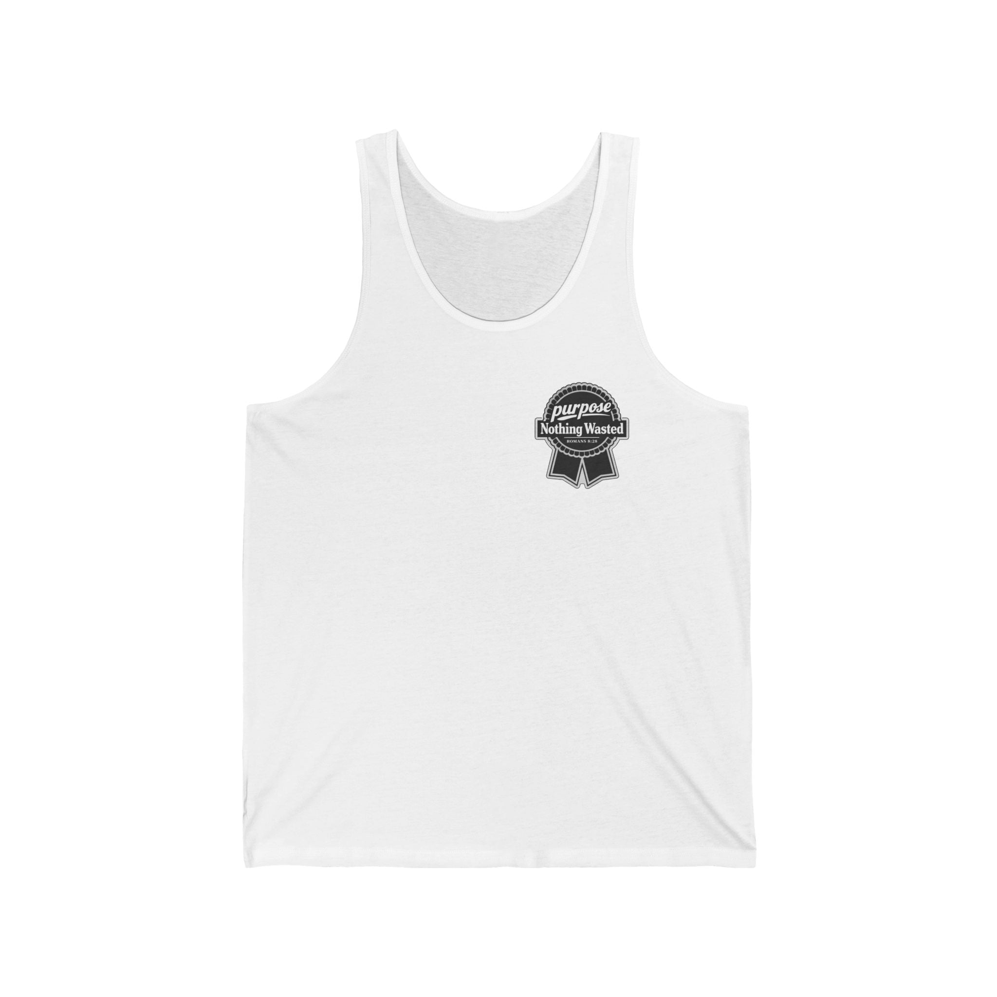 Purpose "Nothing Wasted" Badge Ribbon Graphic Tank