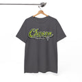 Chosen Script Logo Tee | Green Script Typography T-Shirt