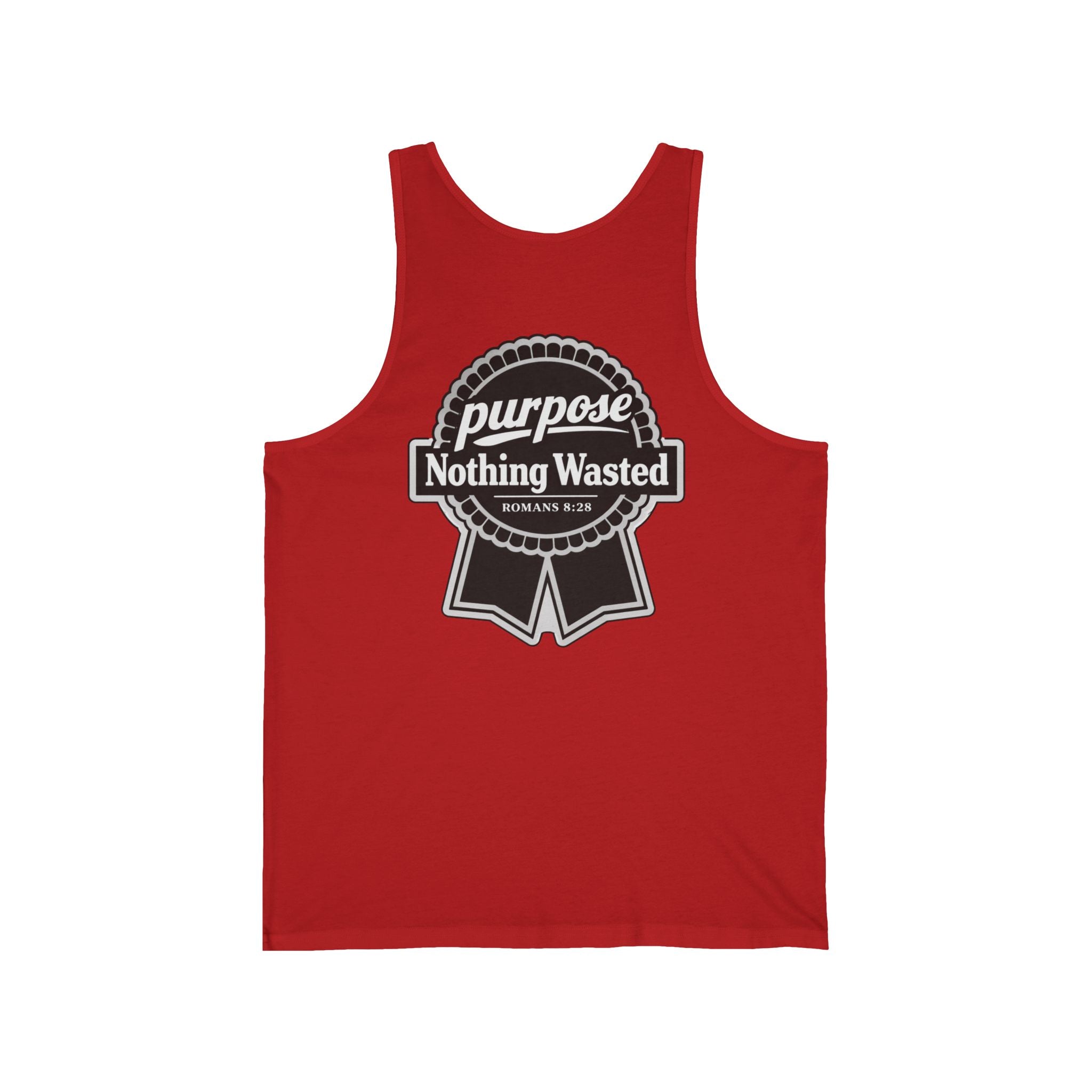 Purpose "Nothing Wasted" Badge Ribbon Graphic Tank