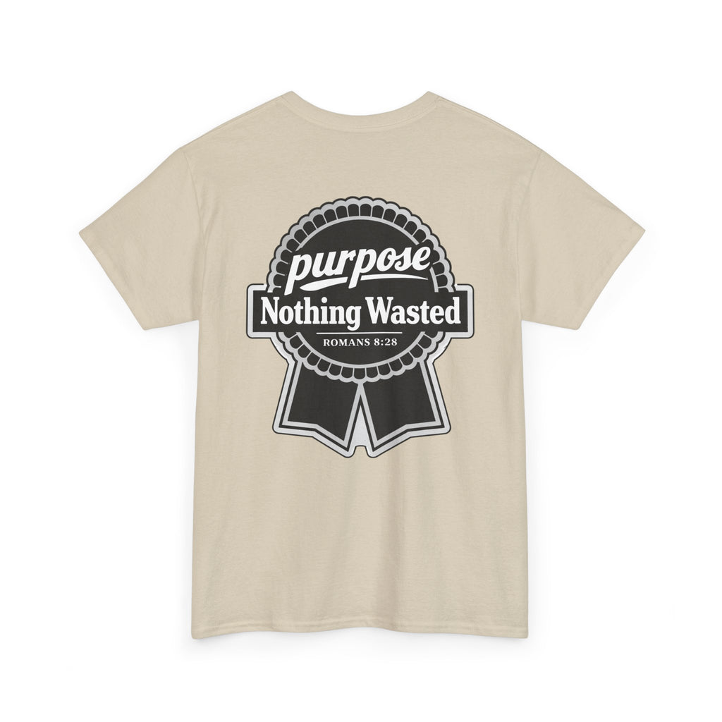 Purpose Nothing Wasted Christian Streetwear Graphic Tee
