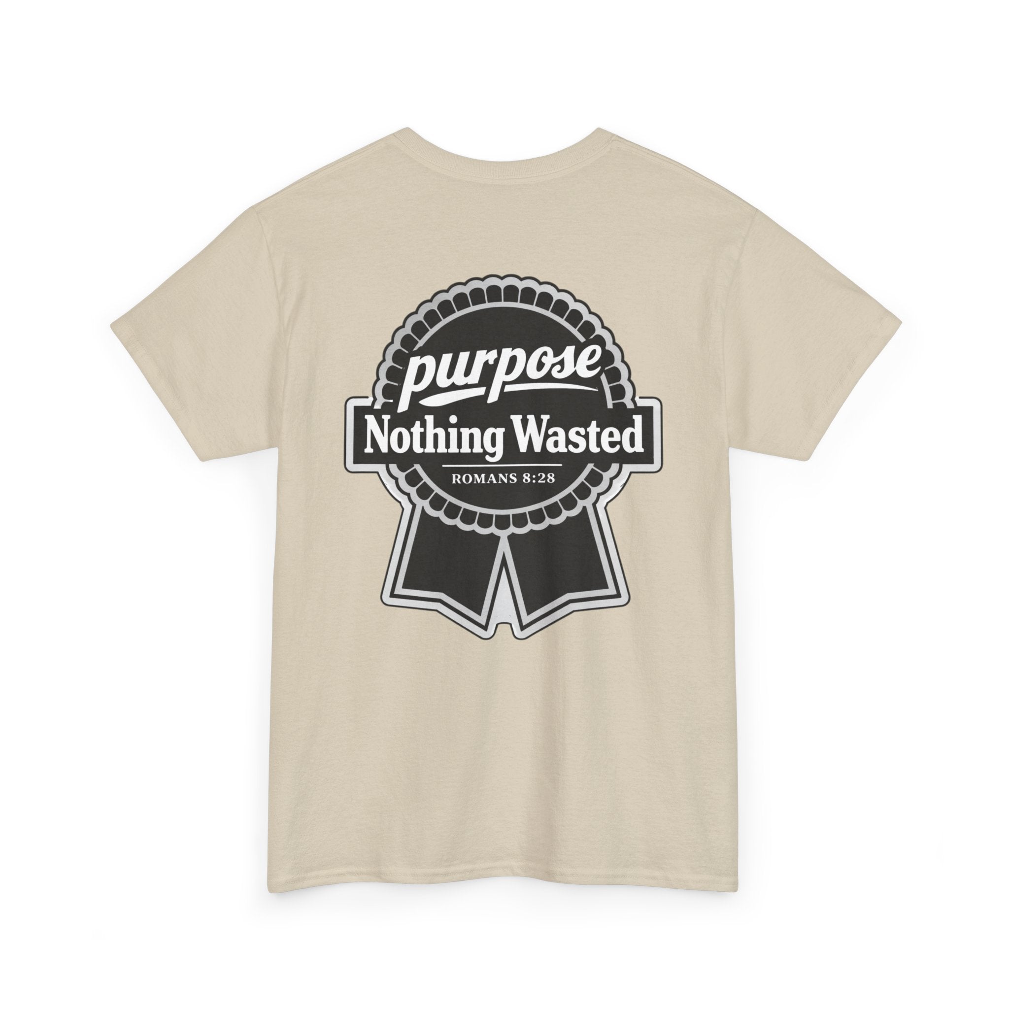 Purpose Nothing Wasted Christian Streetwear Graphic Tee