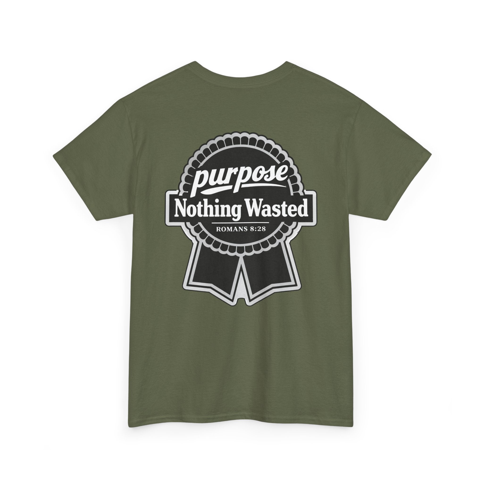 Purpose Nothing Wasted Christian Streetwear Graphic Tee