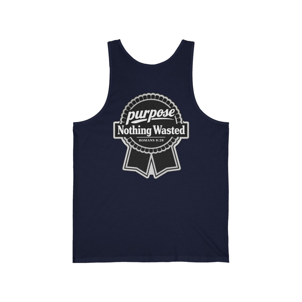 Purpose "Nothing Wasted" Badge Ribbon Graphic Tank