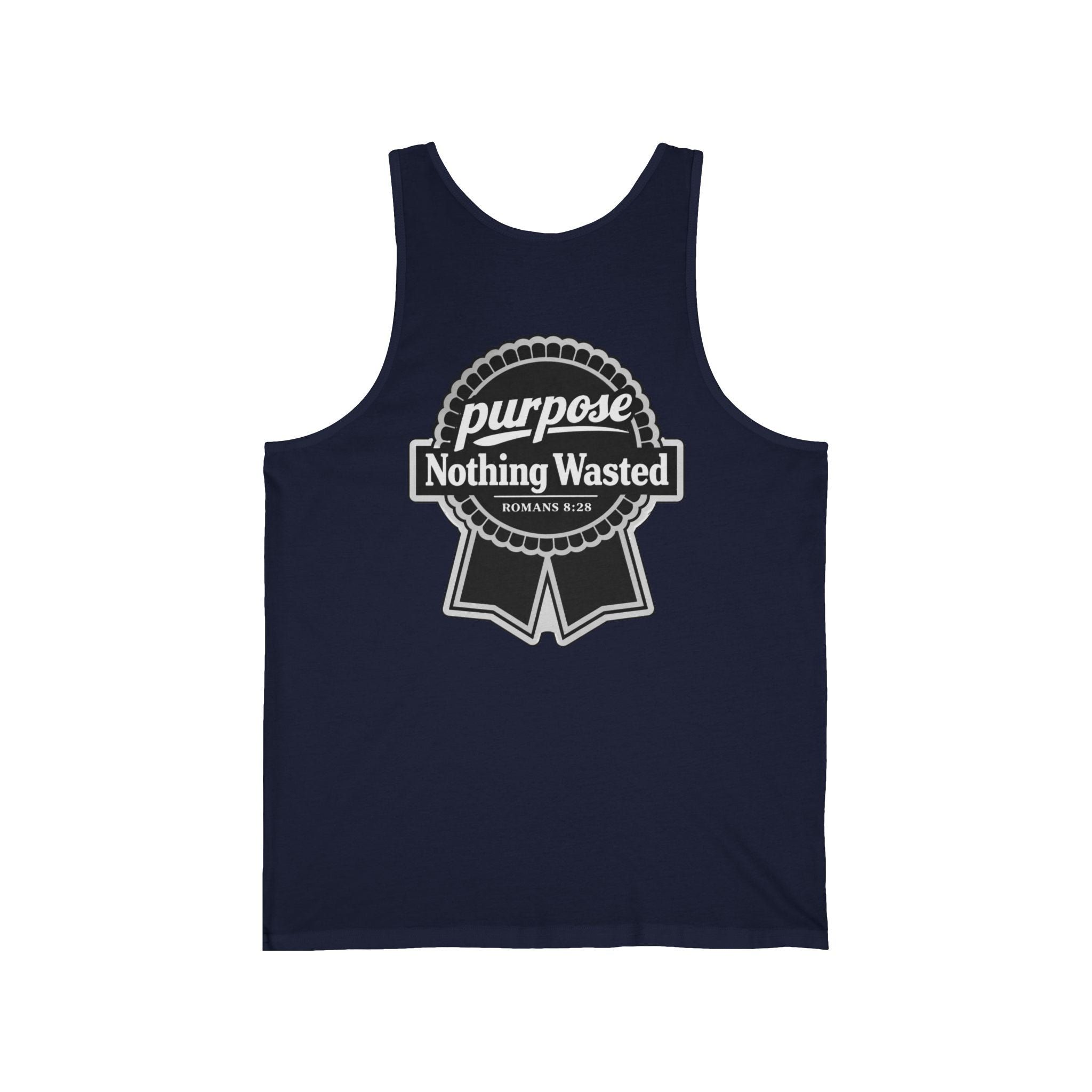 Purpose "Nothing Wasted" Badge Ribbon Graphic Tank