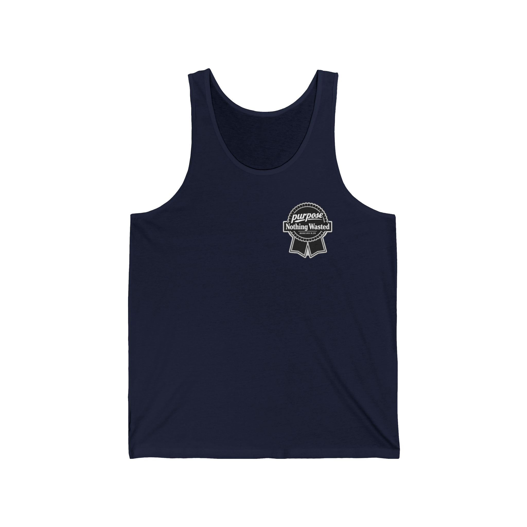 Purpose "Nothing Wasted" Badge Ribbon Graphic Tank