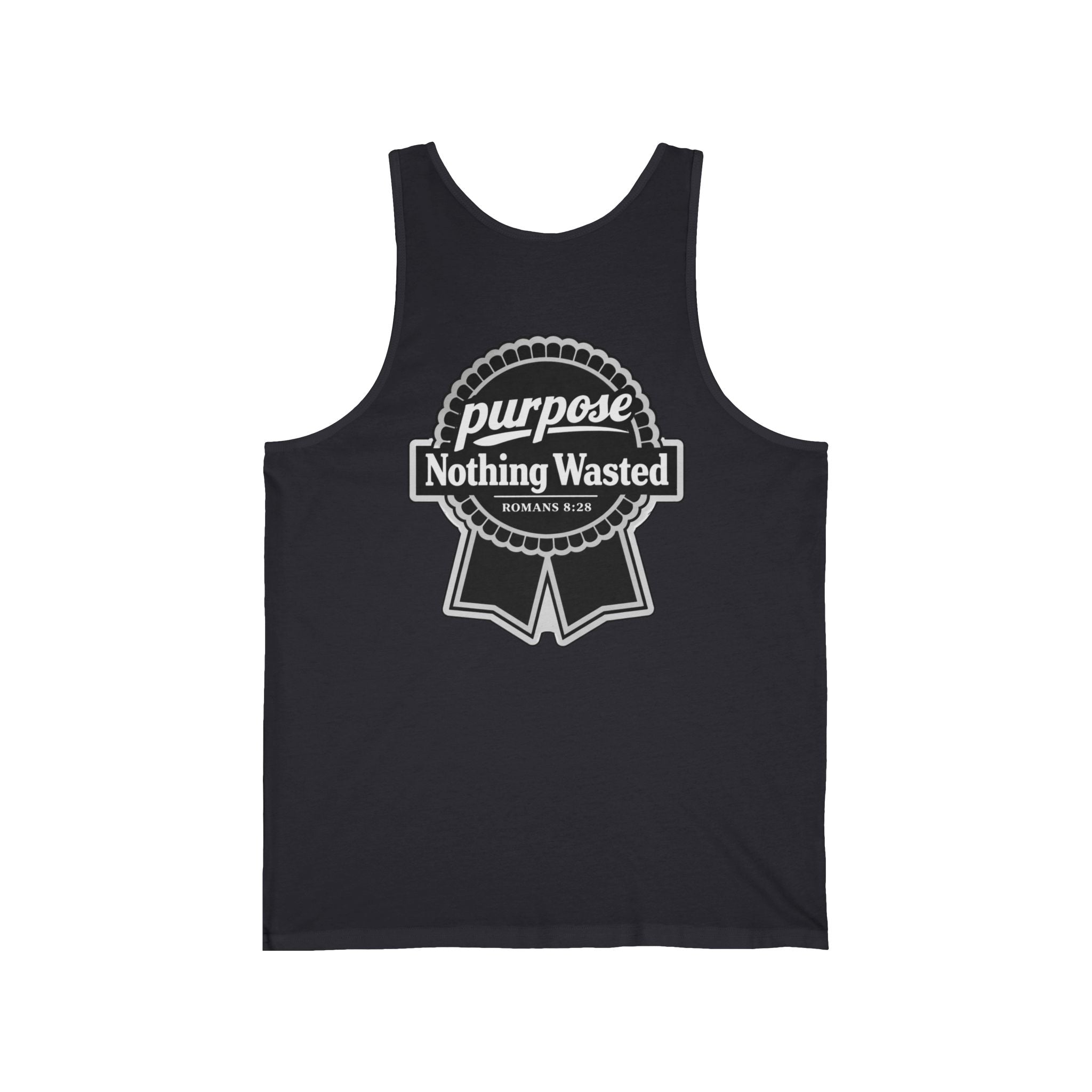Purpose "Nothing Wasted" Badge Ribbon Graphic Tank