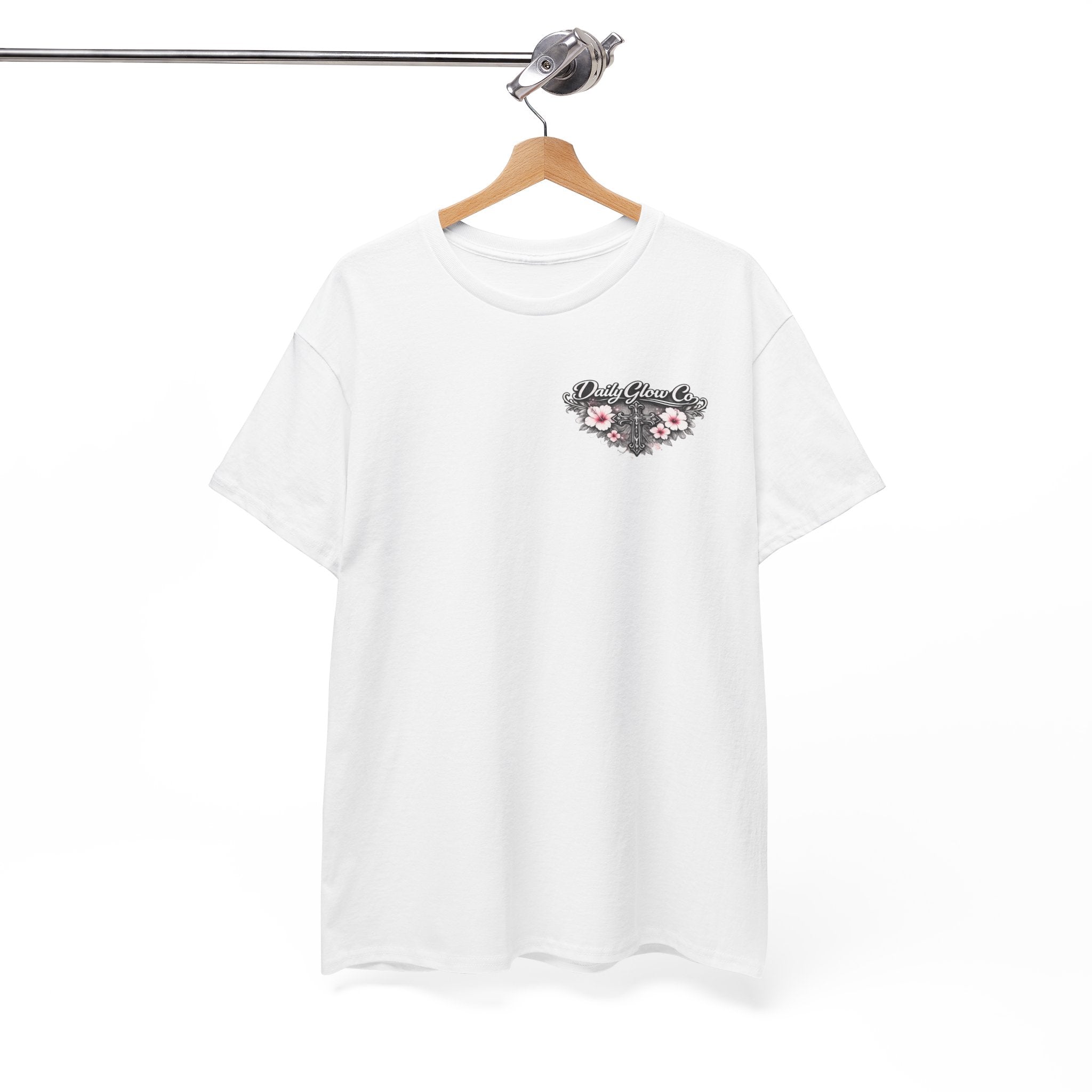 Rooted Floral Cross Faith Shirt | Christian Streetwear Tee