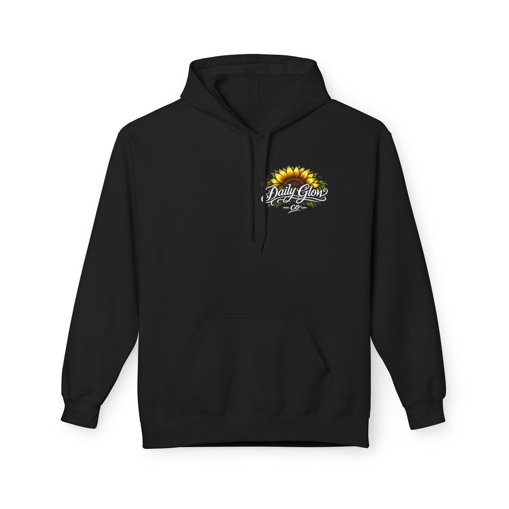 Spiritual Warrior Motivational Christian Streetwear Hoodie | Faith Floral Streetwear