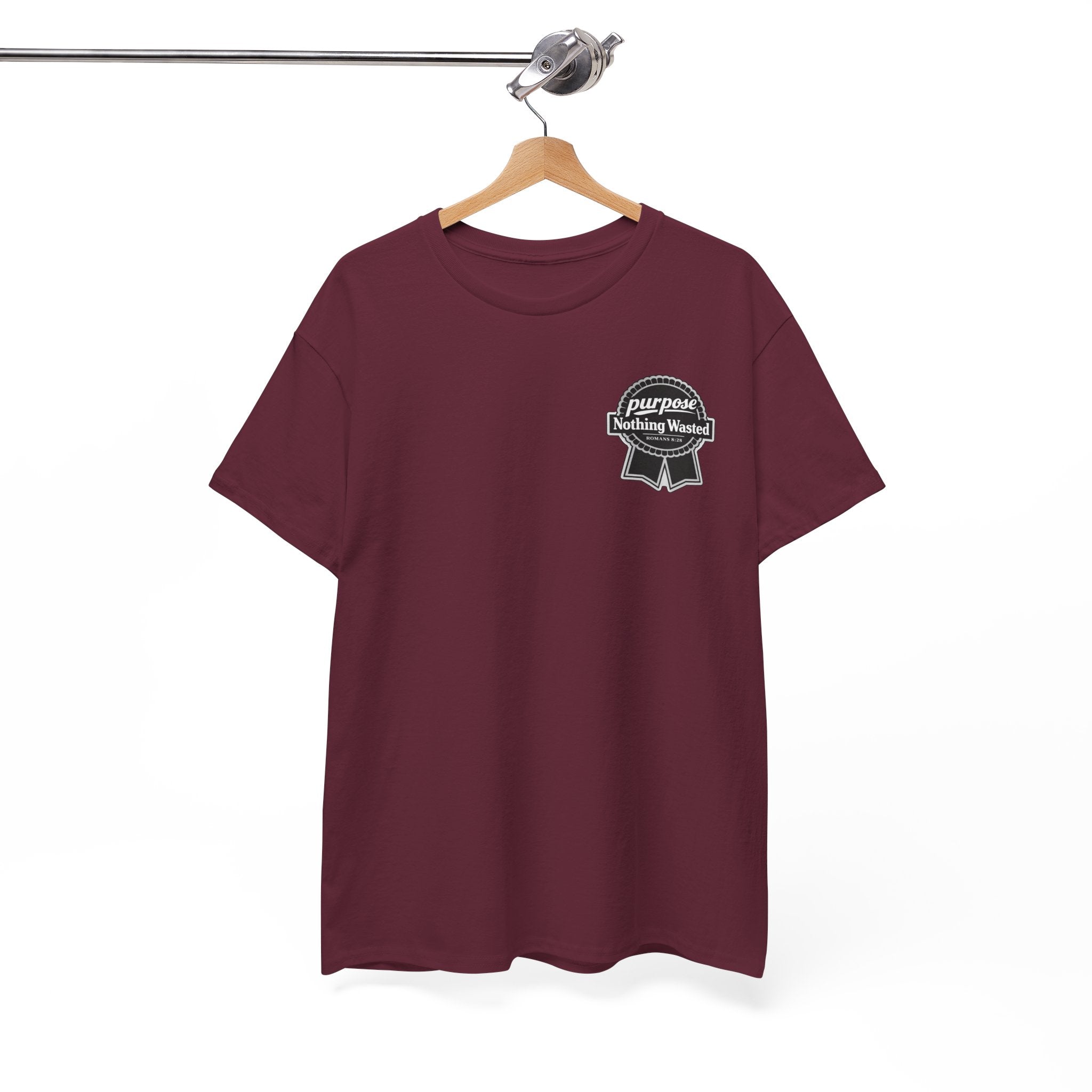 Purpose Nothing Wasted Christian Streetwear Graphic Tee