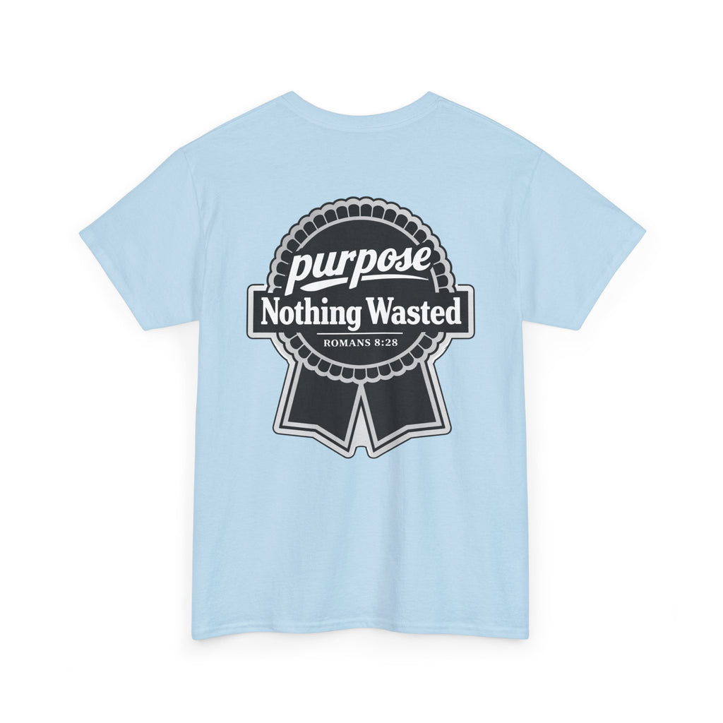 Purpose Nothing Wasted Christian Streetwear Graphic Tee
