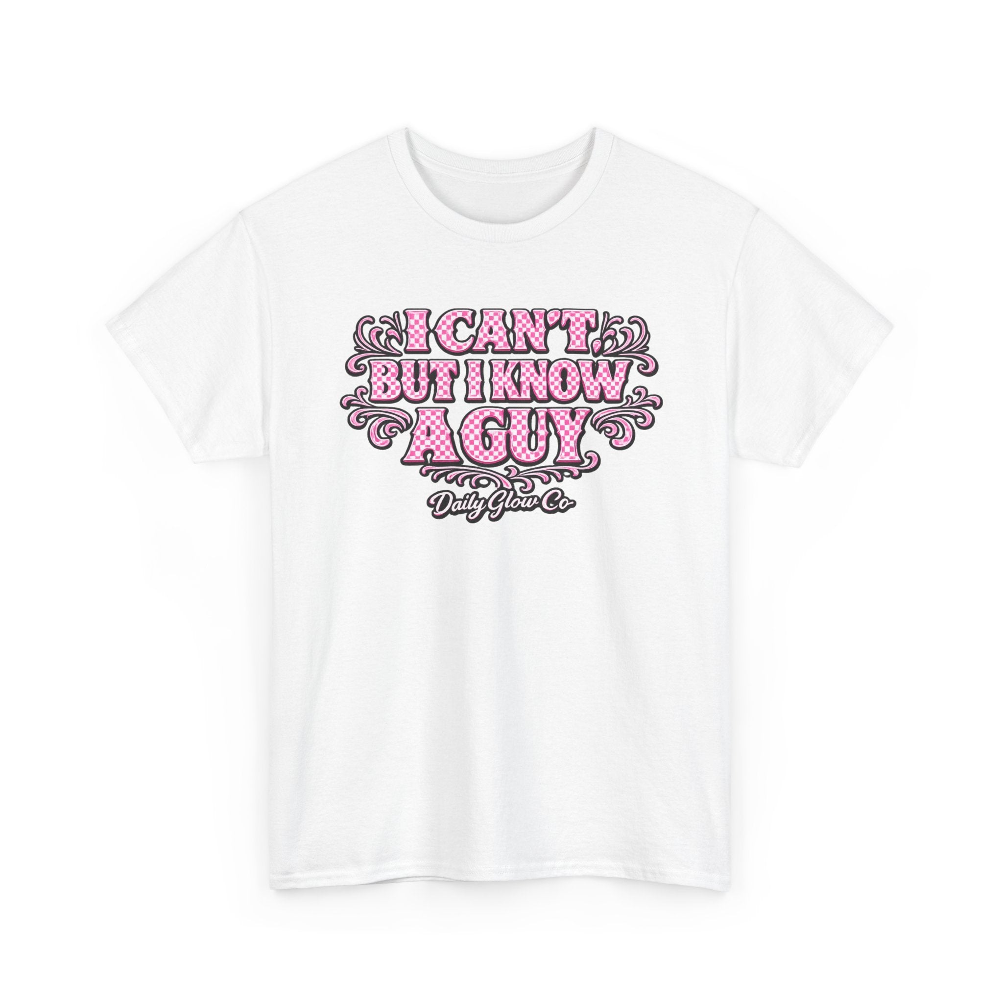 I Can't But I Know A Guy T-Shirt | Christian Faith Motivational Scripture Apparel