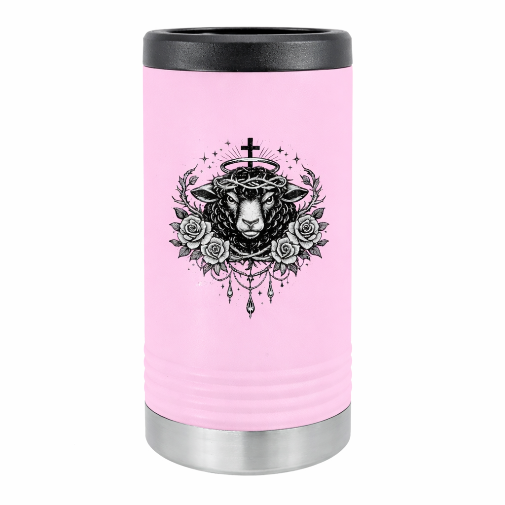 Slim Beverage Holder — 'Set Apart' Lamb Crest Slim Can Cooler