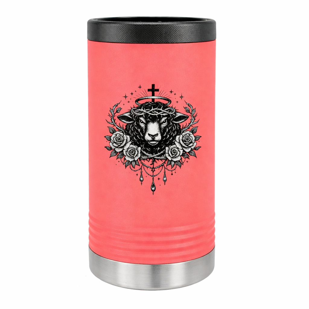 Slim Beverage Holder — 'Set Apart' Lamb Crest Slim Can Cooler