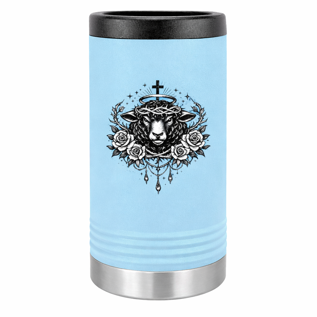 Slim Beverage Holder — 'Set Apart' Lamb Crest Slim Can Cooler