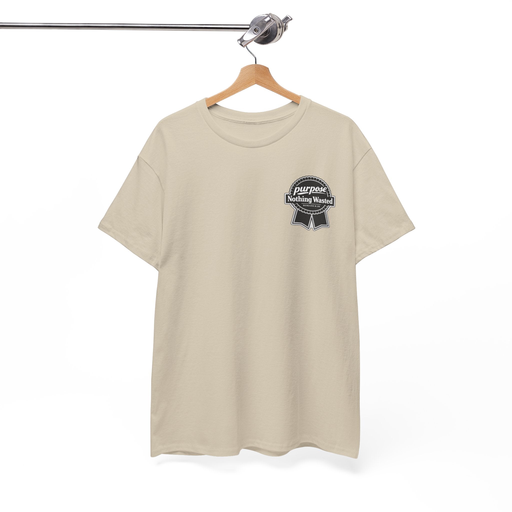 Purpose Nothing Wasted Christian Streetwear Graphic Tee