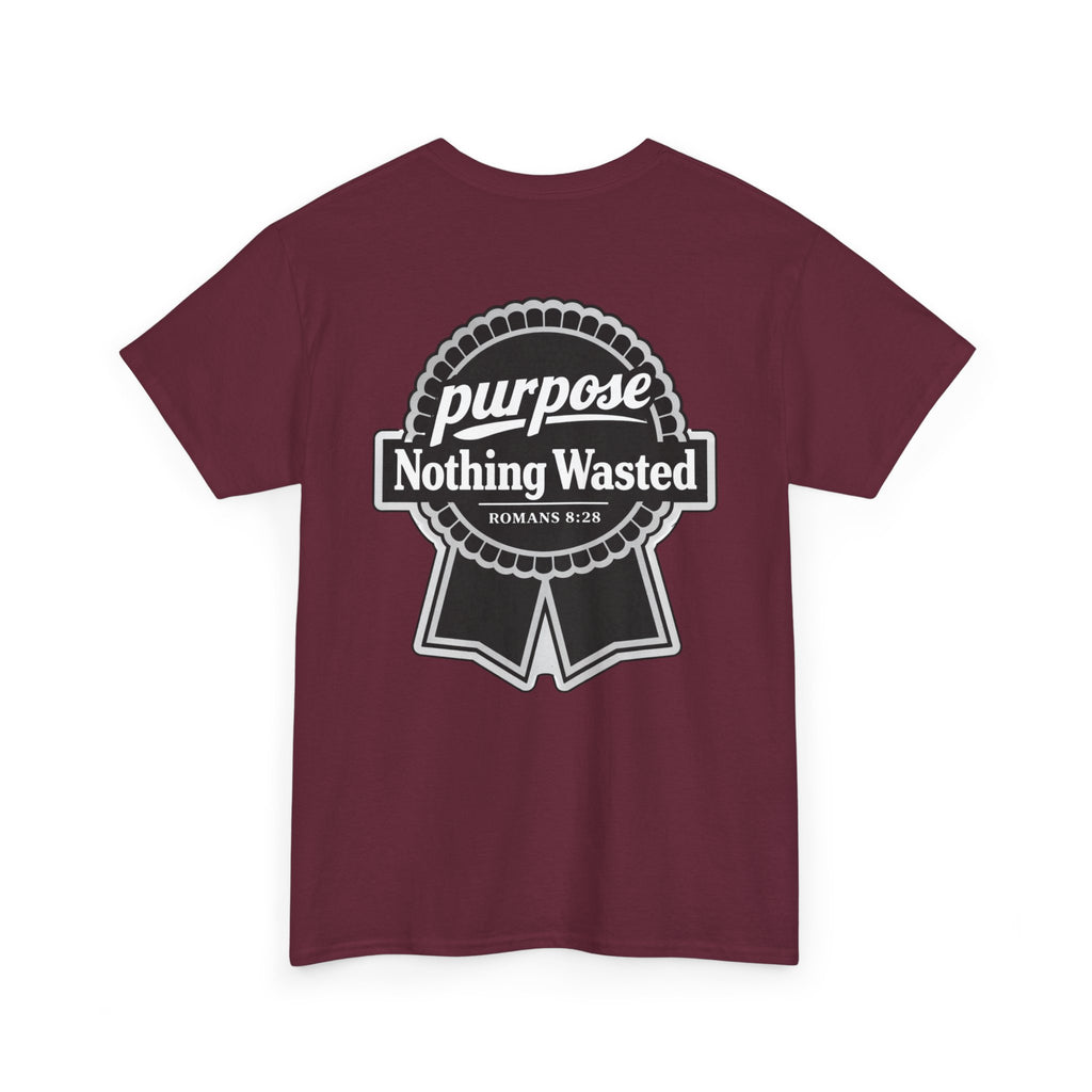 Purpose Nothing Wasted Christian Streetwear Graphic Tee
