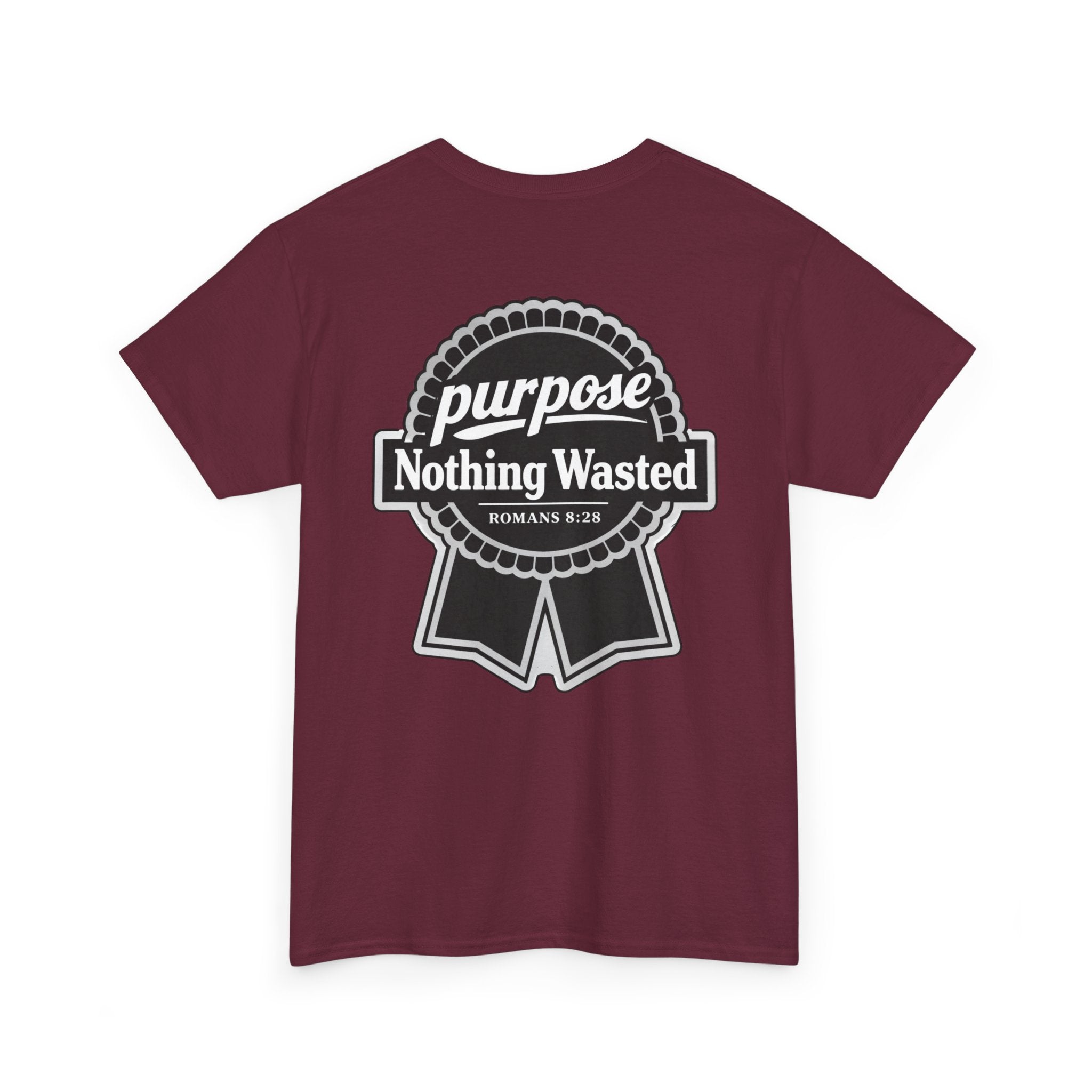 Purpose Nothing Wasted Christian Streetwear Graphic Tee