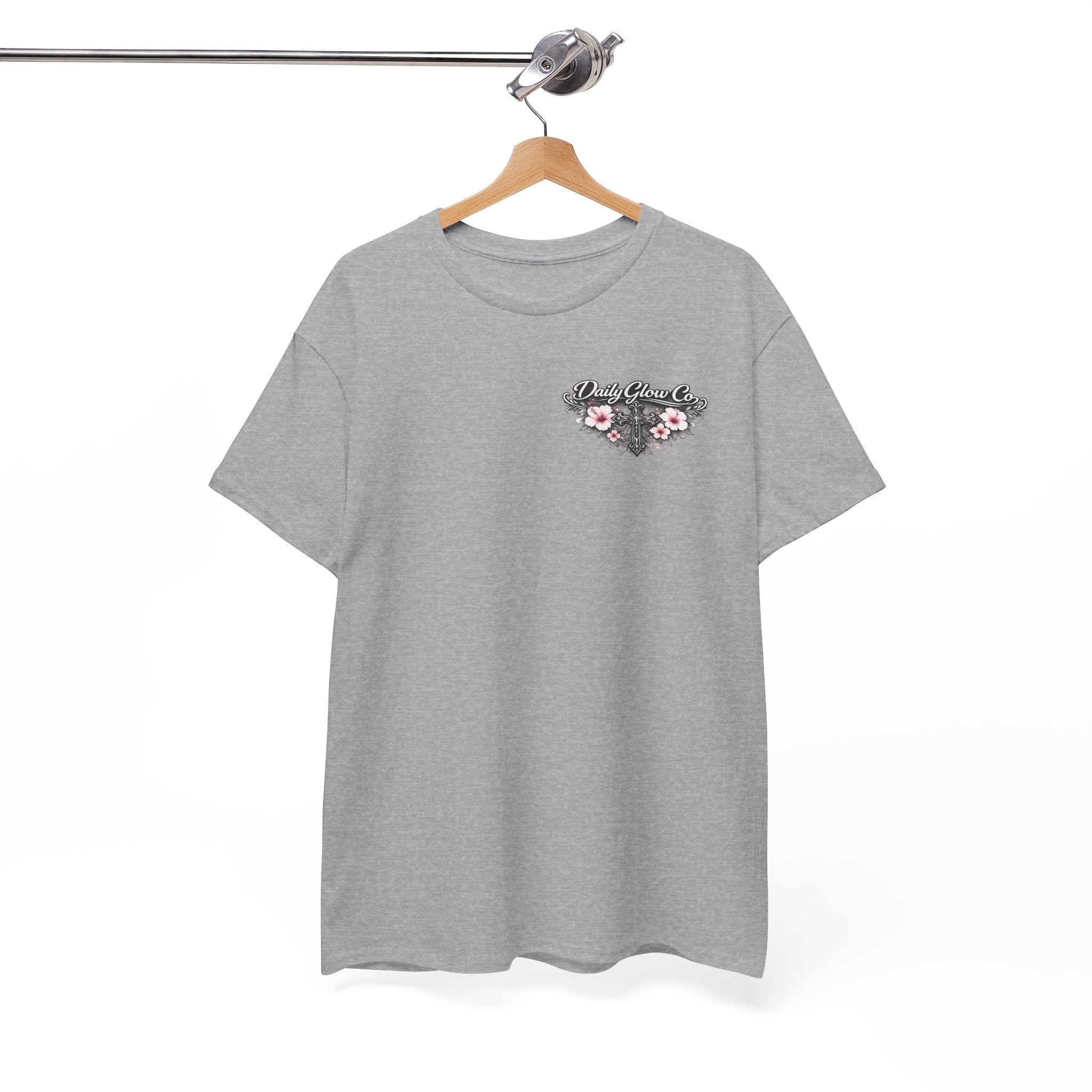 Rooted Floral Cross Faith Shirt | Christian Streetwear Tee