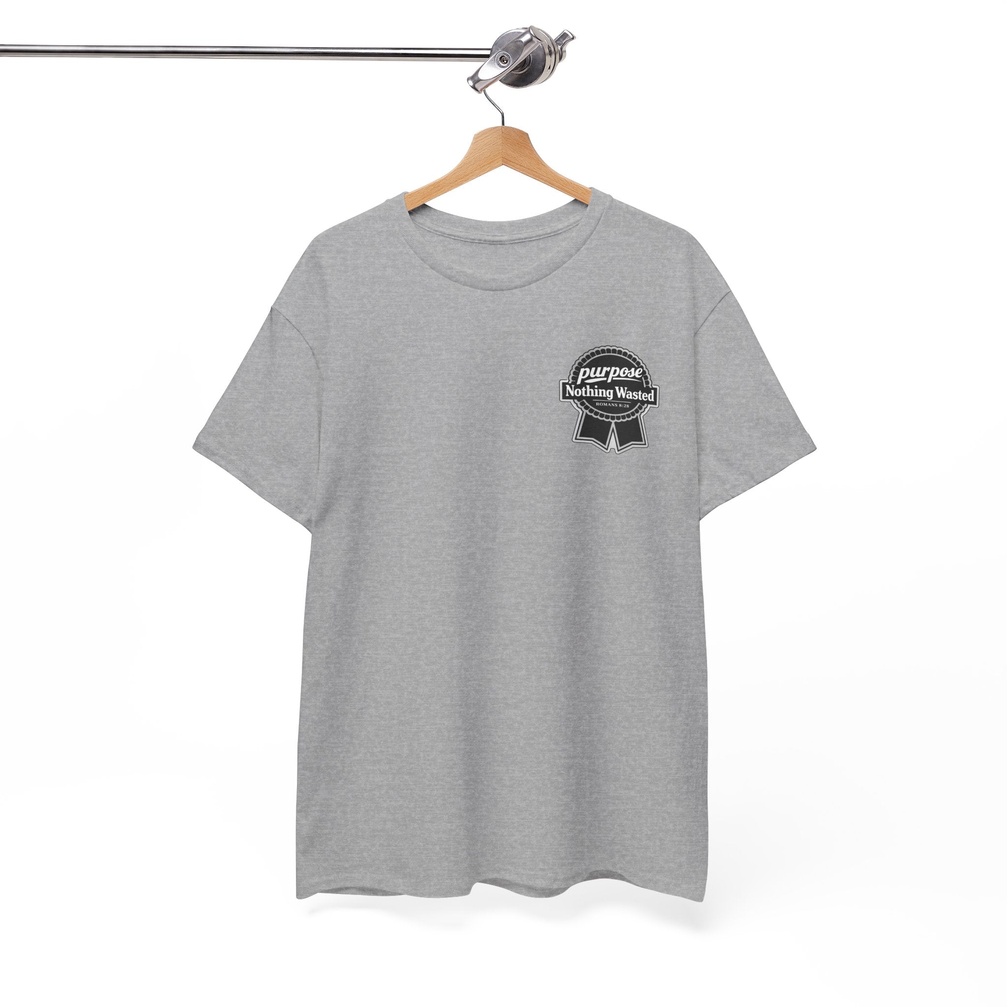 Purpose Nothing Wasted Christian Streetwear Graphic Tee