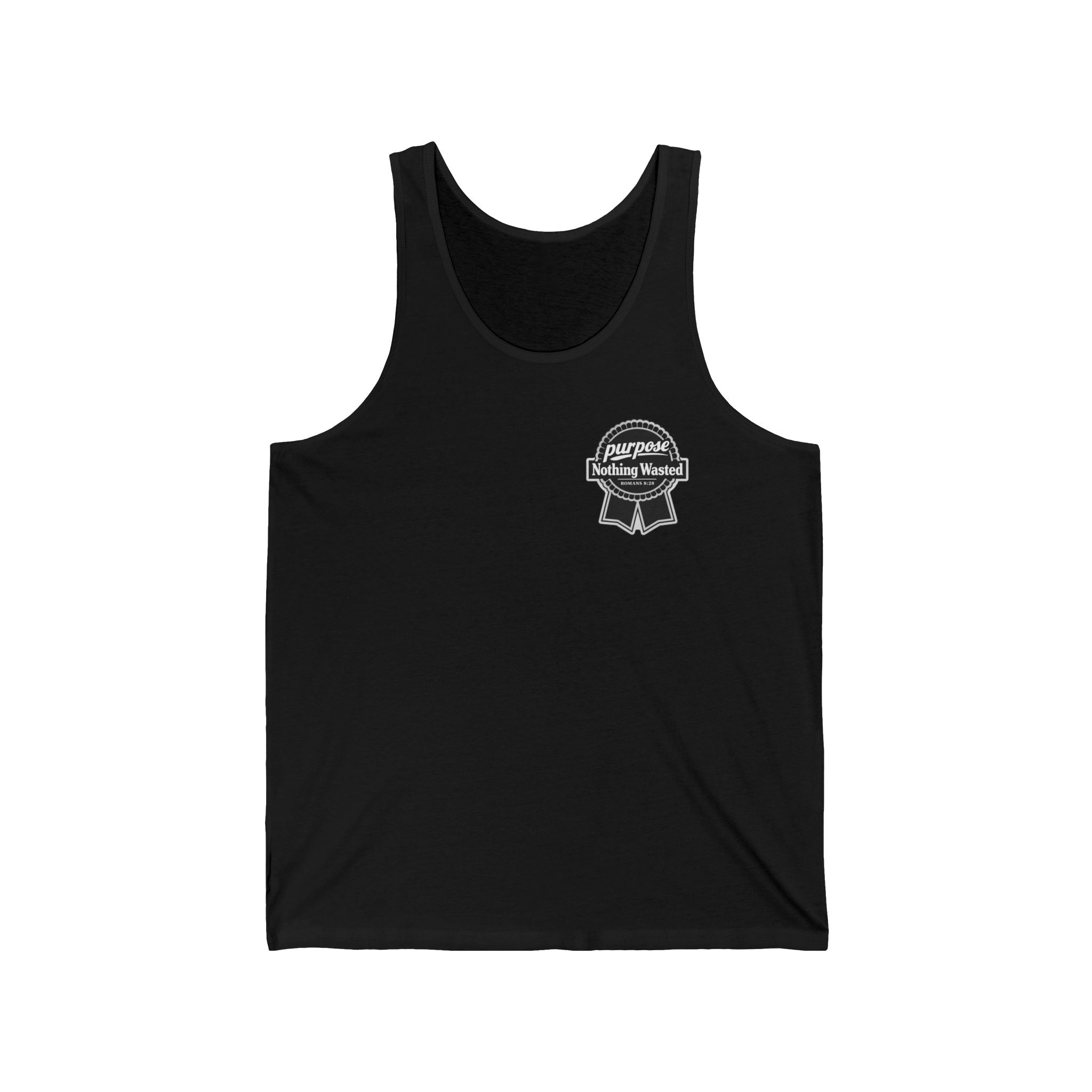 Purpose "Nothing Wasted" Badge Ribbon Graphic Tank