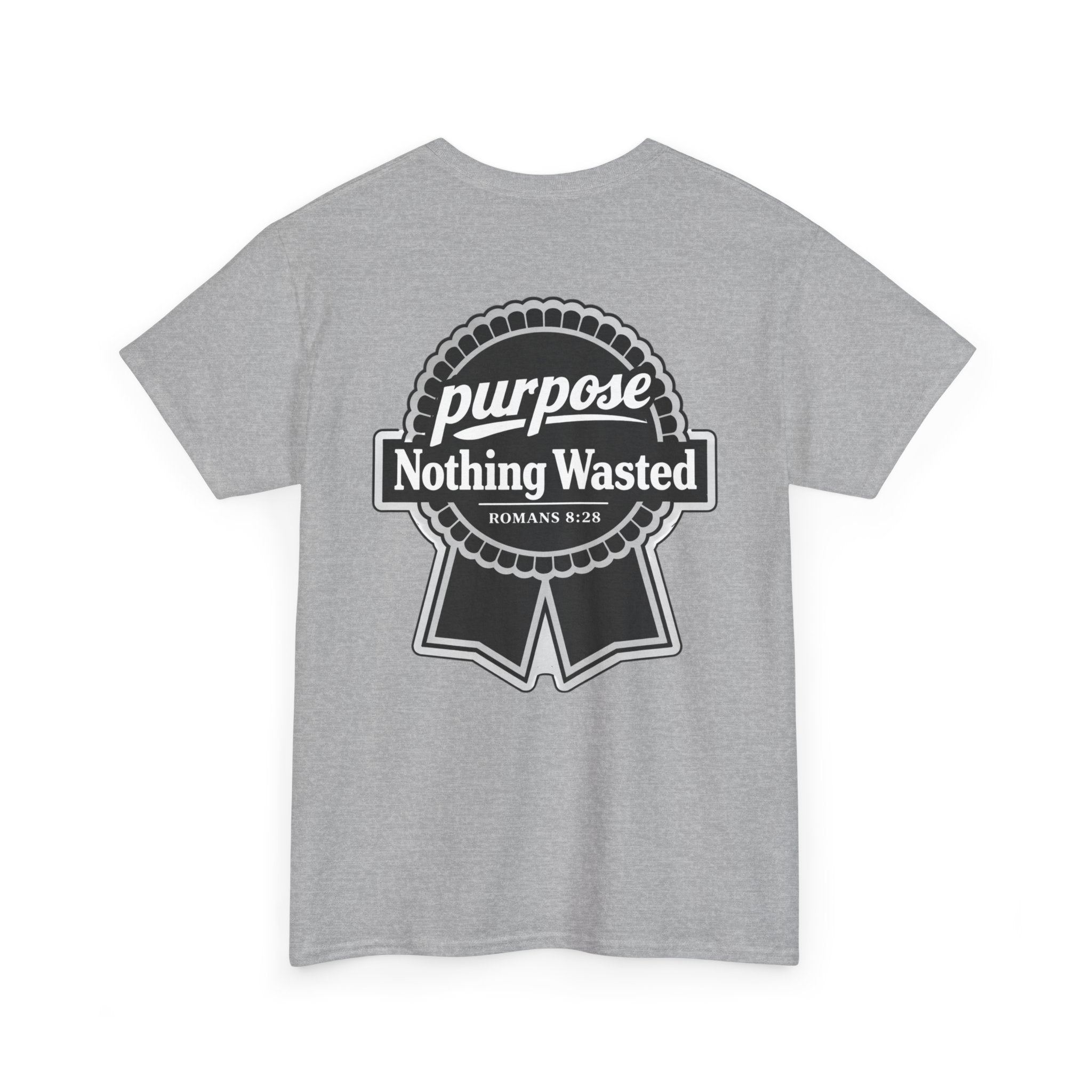 Purpose Nothing Wasted Christian Streetwear Graphic Tee