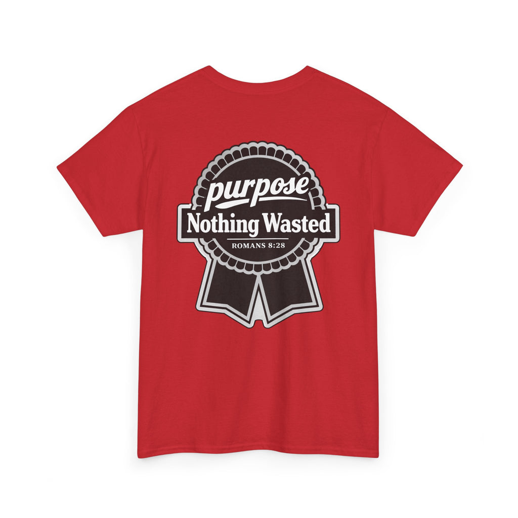 Purpose Nothing Wasted Christian Streetwear Graphic Tee