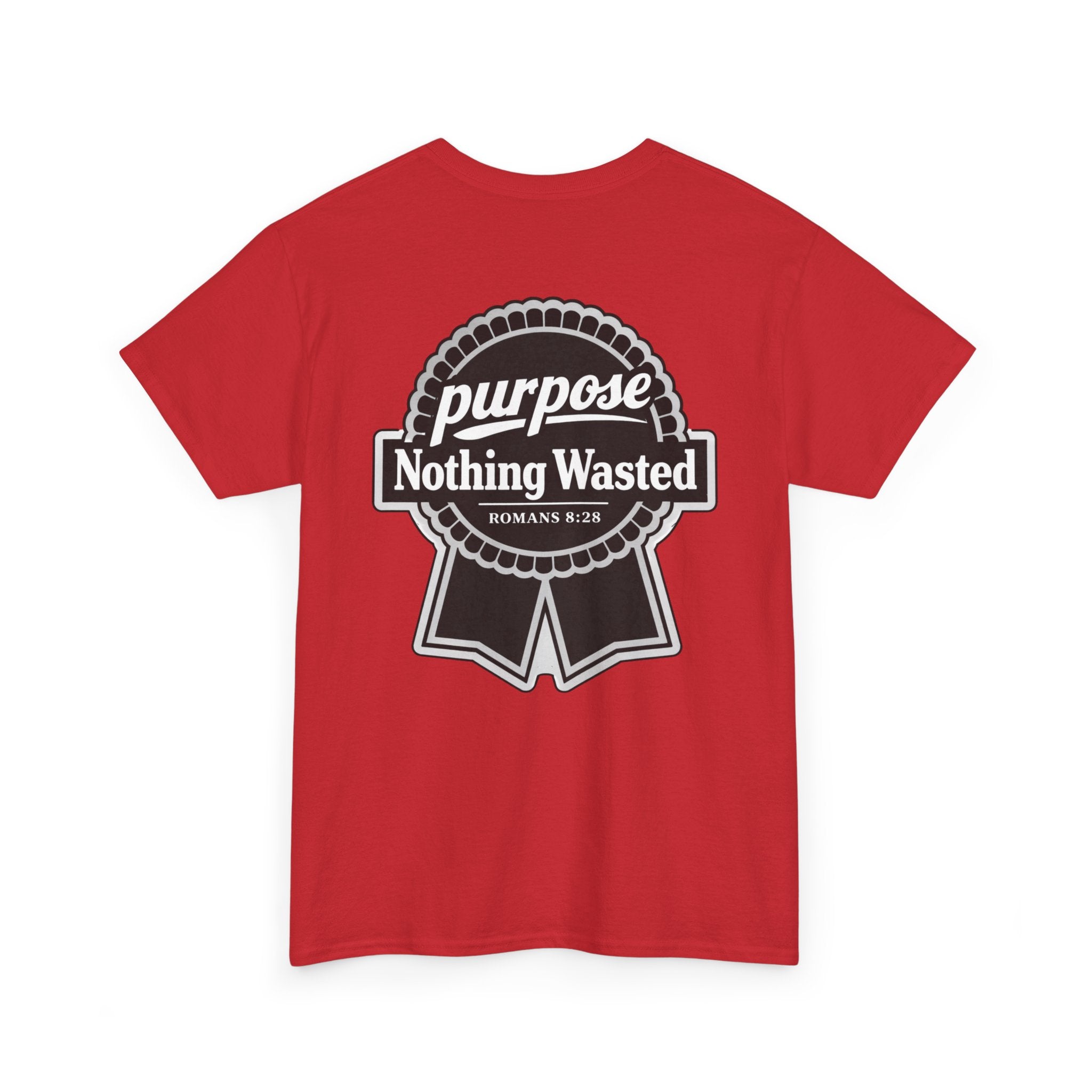 Purpose Nothing Wasted Christian Streetwear Graphic Tee