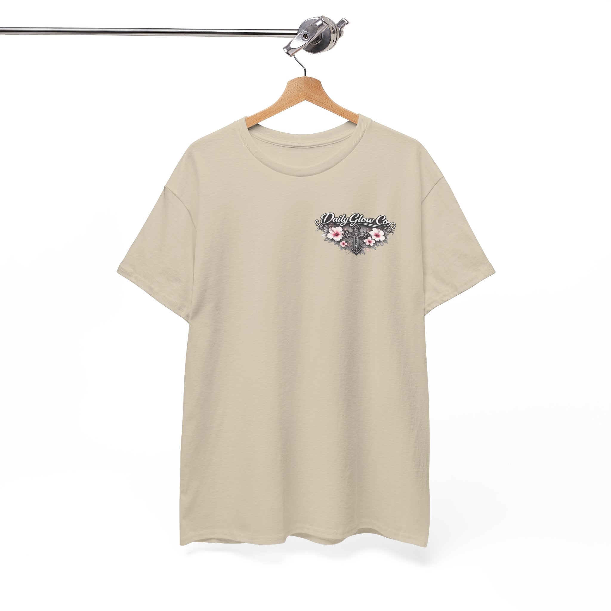 Rooted Floral Cross Faith Shirt | Christian Streetwear Tee