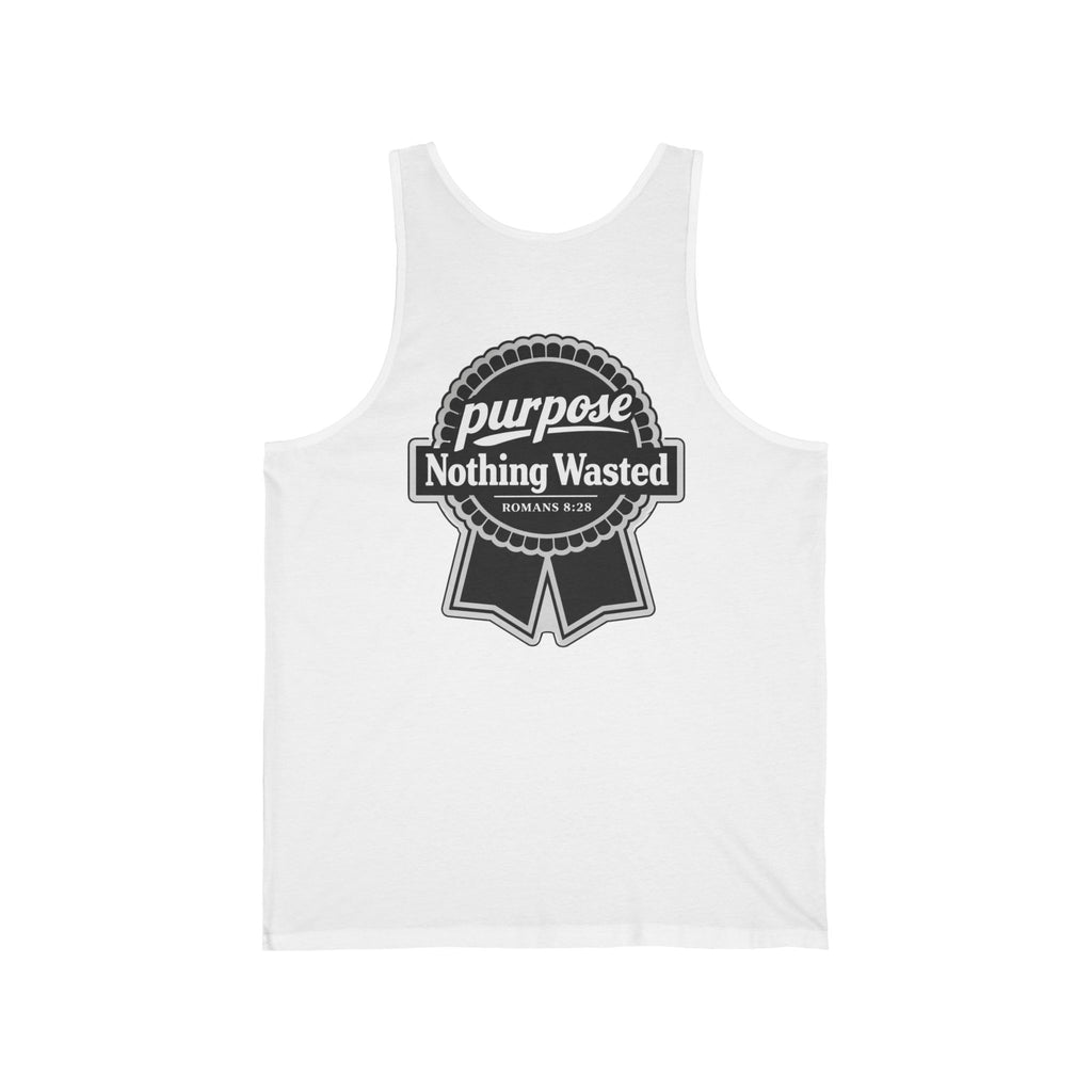 Purpose "Nothing Wasted" Badge Ribbon Graphic Tank