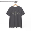 The Good News Cross T-Shirt — Gothic Religious Graphic Tee