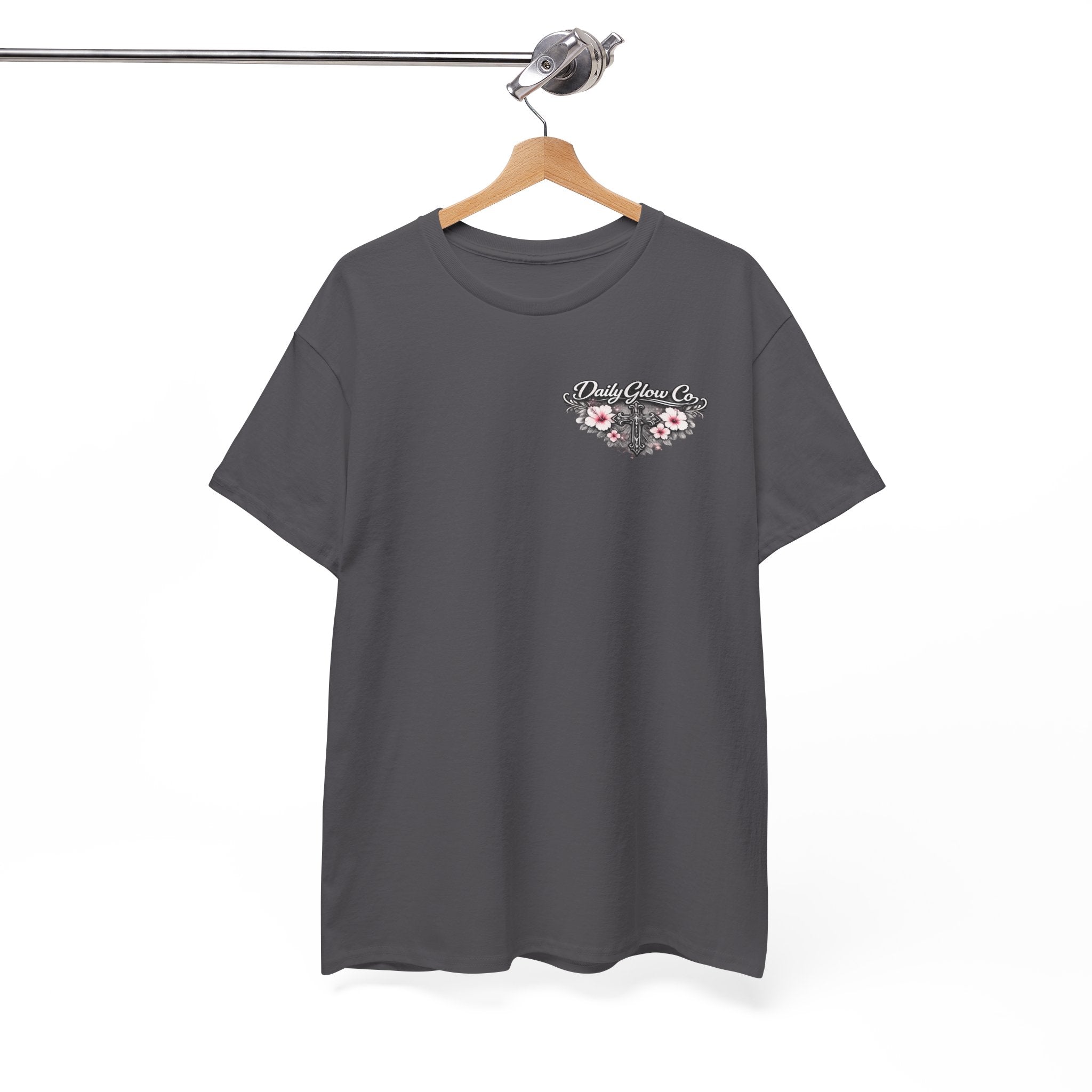Rooted Floral Cross Faith Shirt | Christian Streetwear Tee