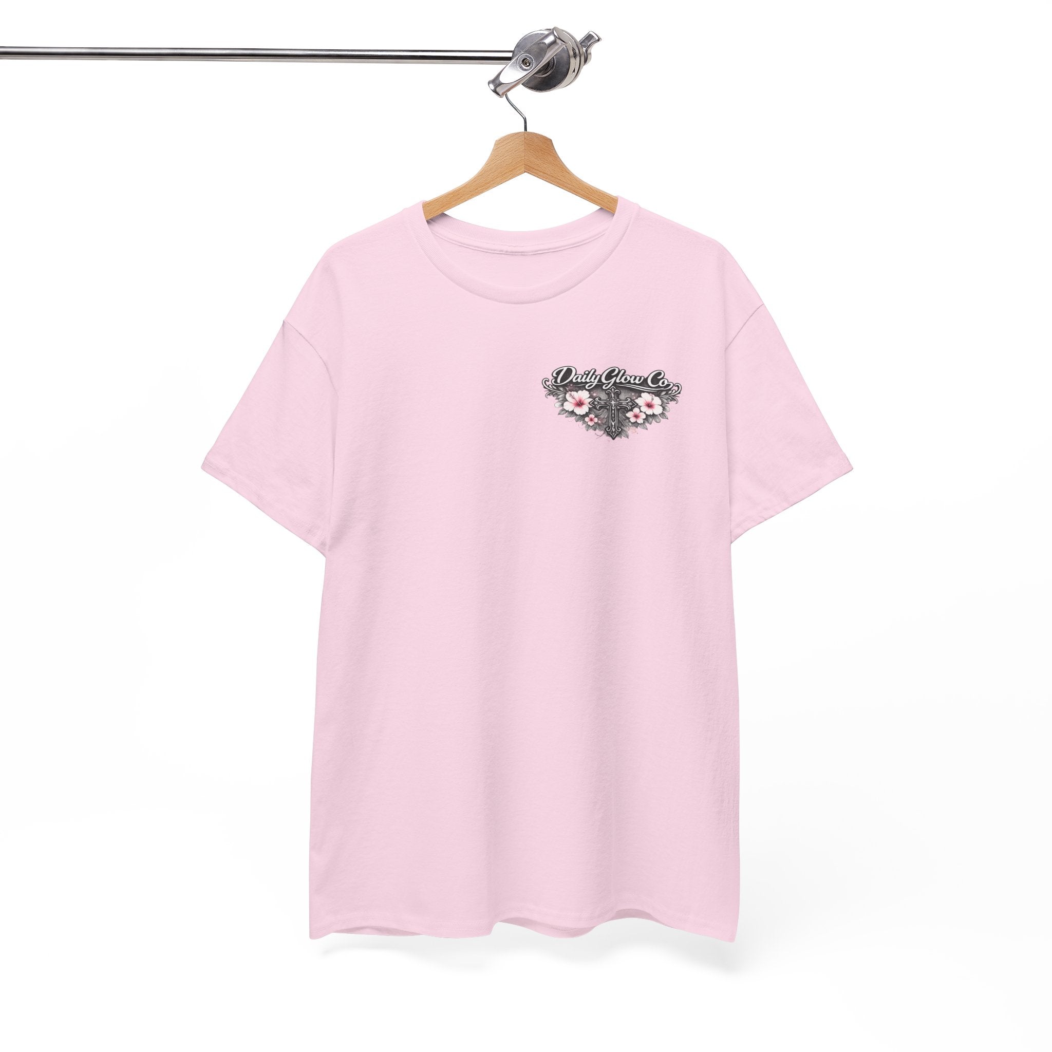 Rooted Floral Cross Faith Shirt | Christian Streetwear Tee