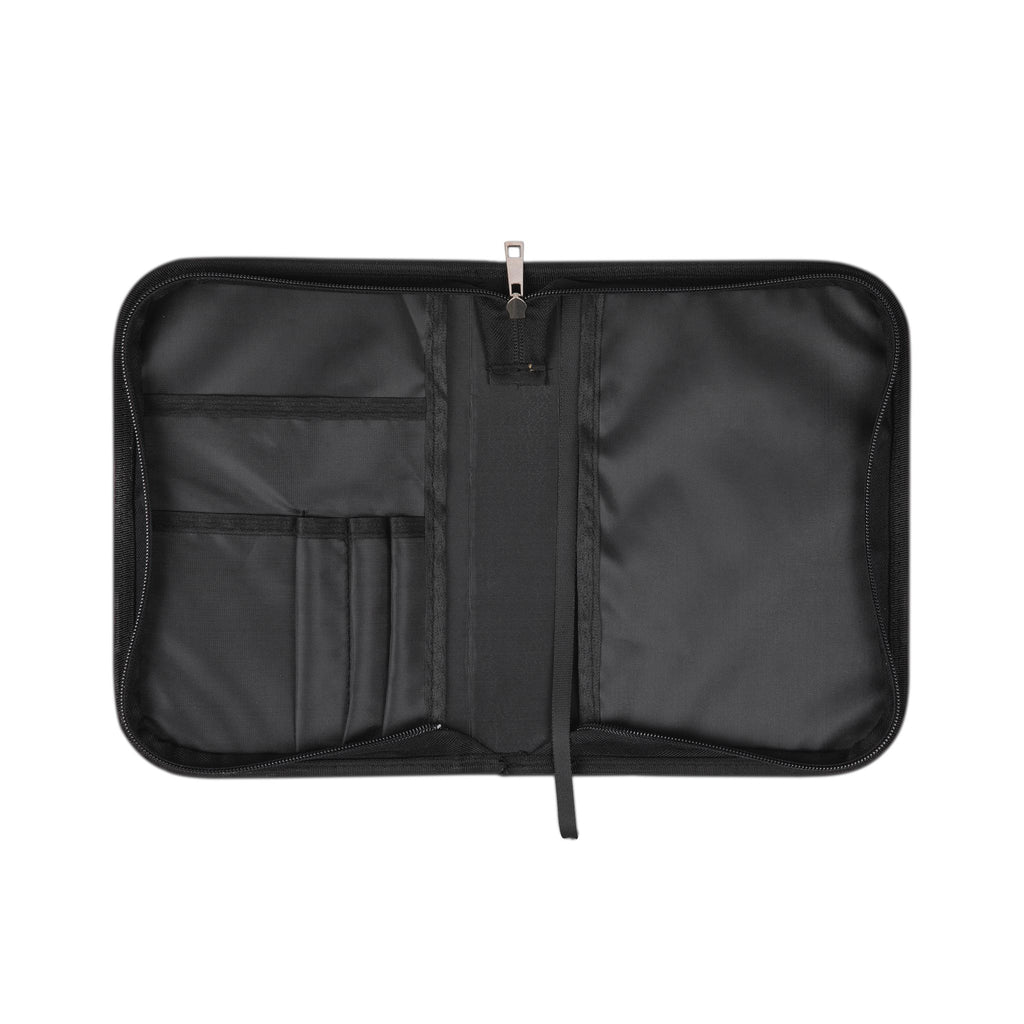 Faith Over Fear Bible Cover Zippered Leather Carrying Case