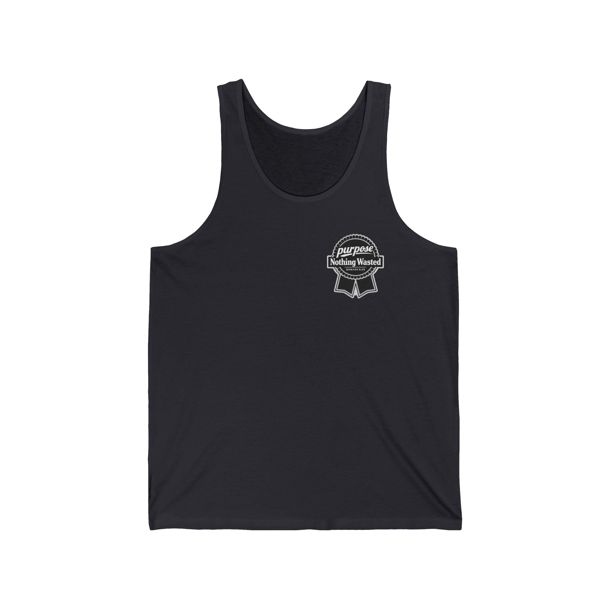 Purpose "Nothing Wasted" Badge Ribbon Graphic Tank