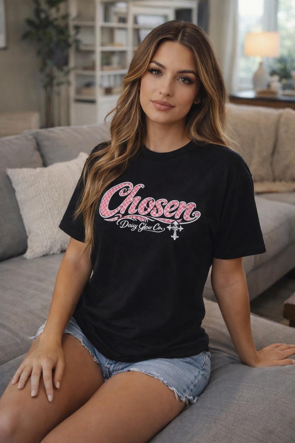 Chosen by God Christian Streetwear Tee | Motivational Faith Graphic
