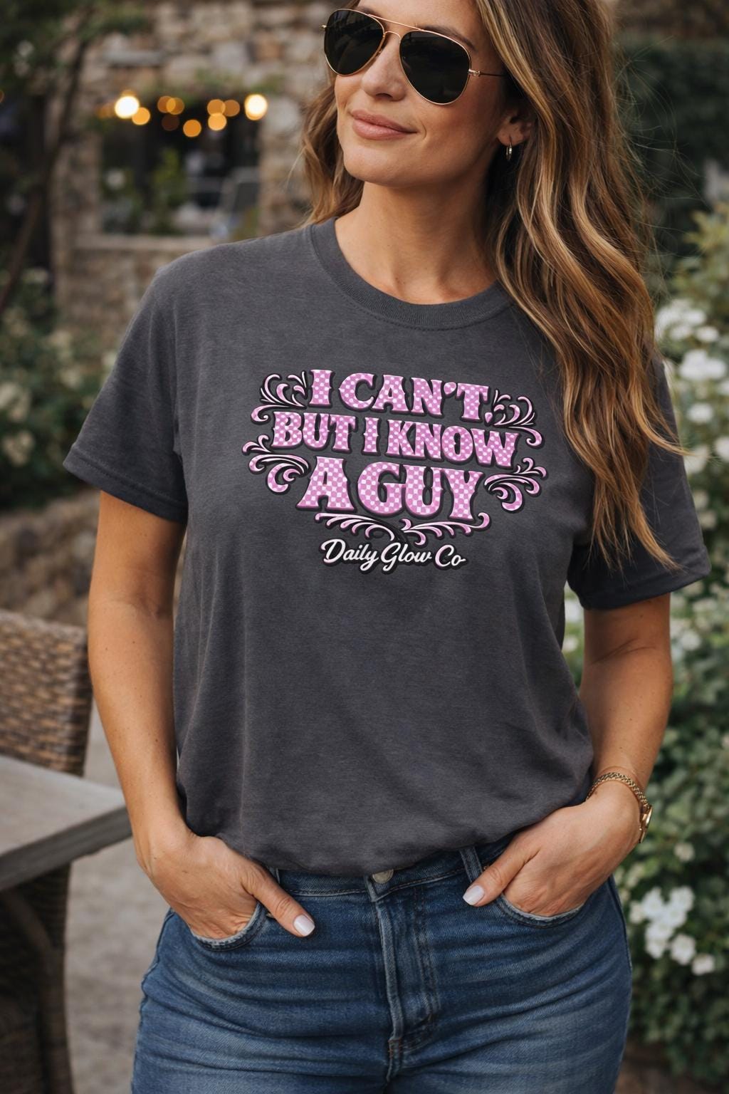 I Can't But I Know A Guy T-Shirt | Christian Faith Motivational Scripture Apparel