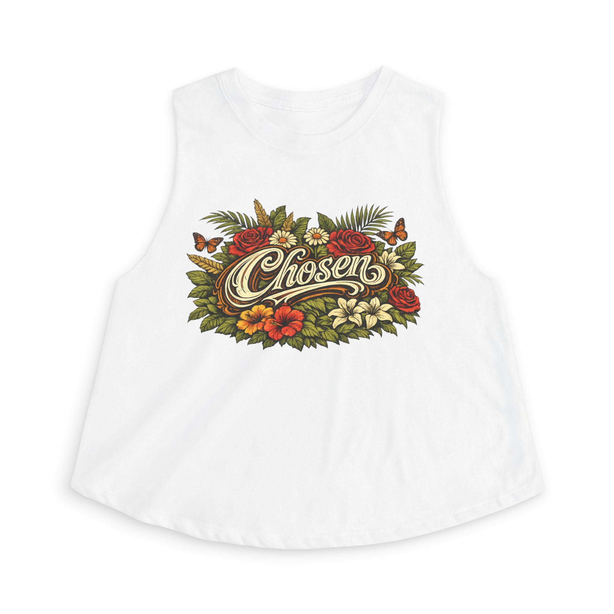 Motivational Christian Scripture Crop Top | Inspirational Faith Shirt