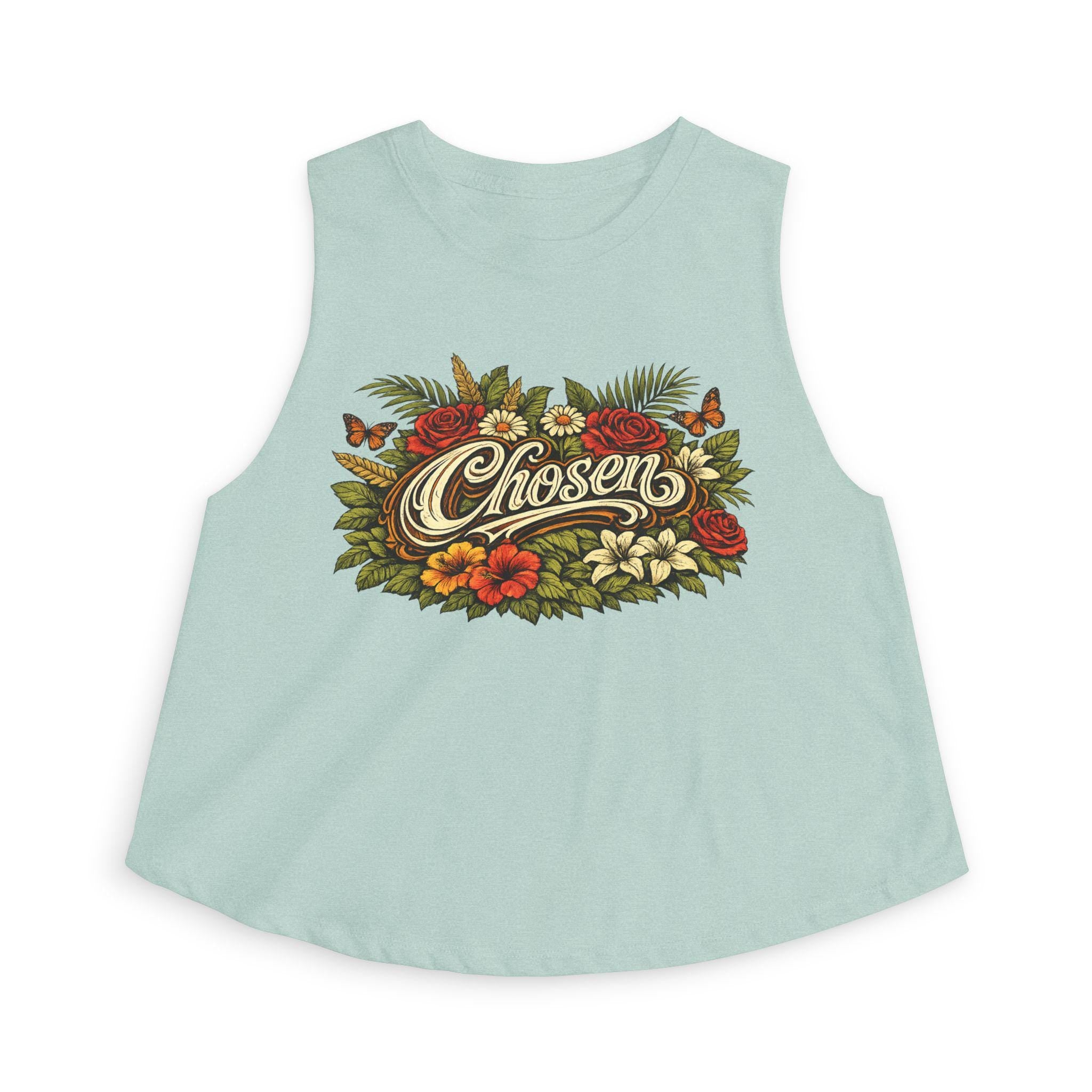 Motivational Christian Scripture Crop Top | Inspirational Faith Shirt