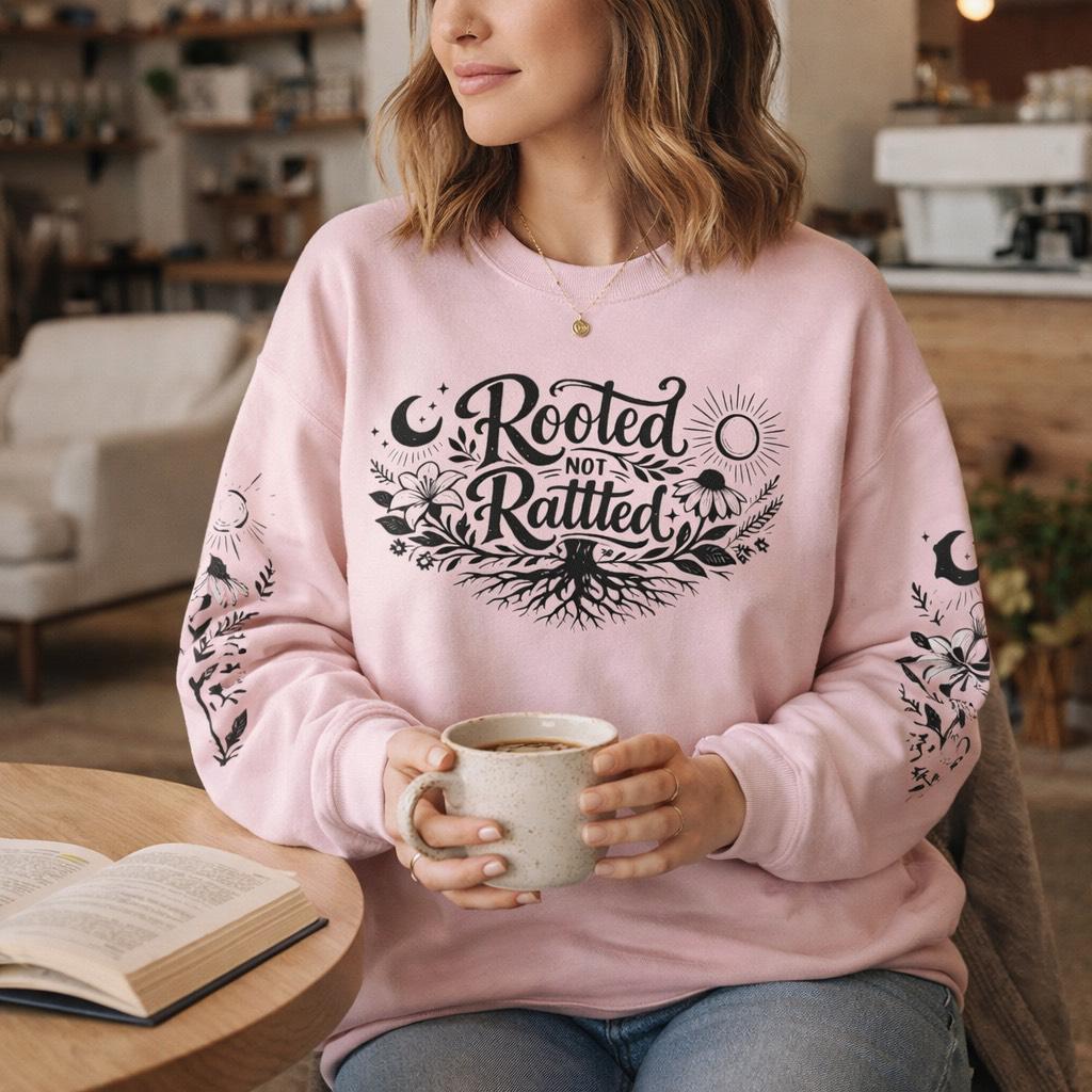 Rooted Not Rattled Crewneck Sweatshirt | Pullover