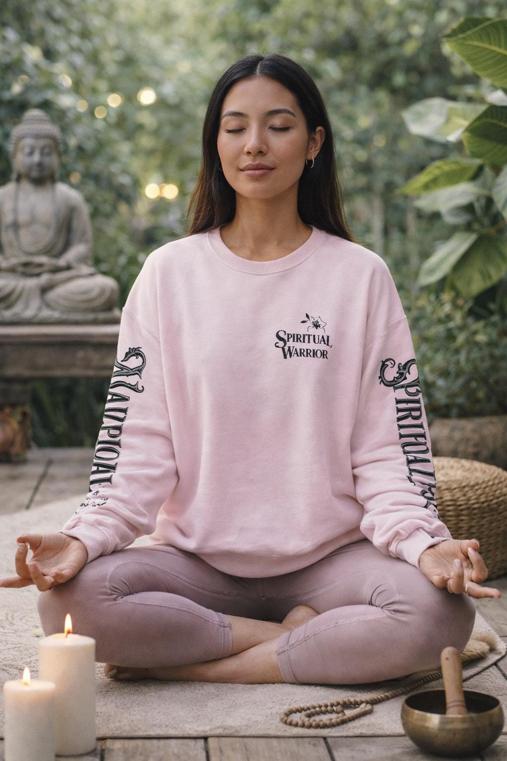 Spiritual Warrior Crewneck Sweatshirt I Pullover