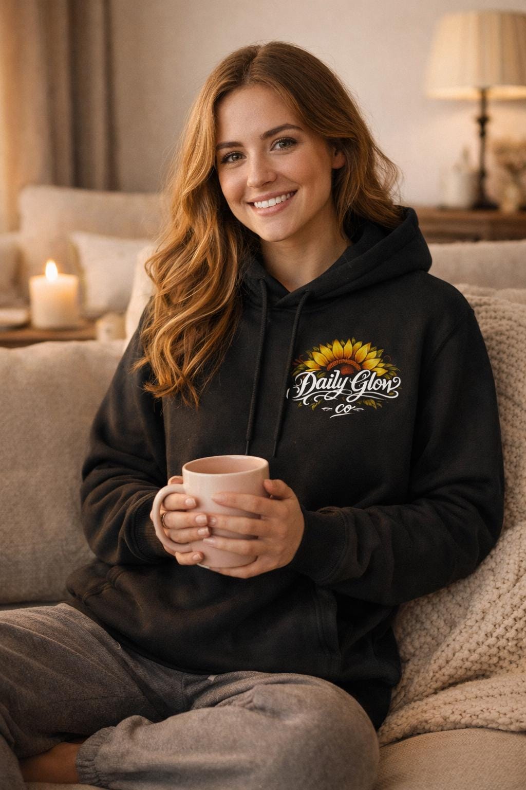 Spiritual Warrior Motivational Quote Hoodie | Faith Floral Streetwear